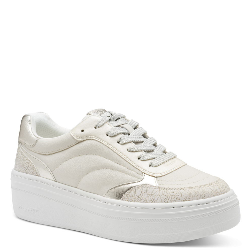 Tamaris 23756-45 Sneaker-White/Silver