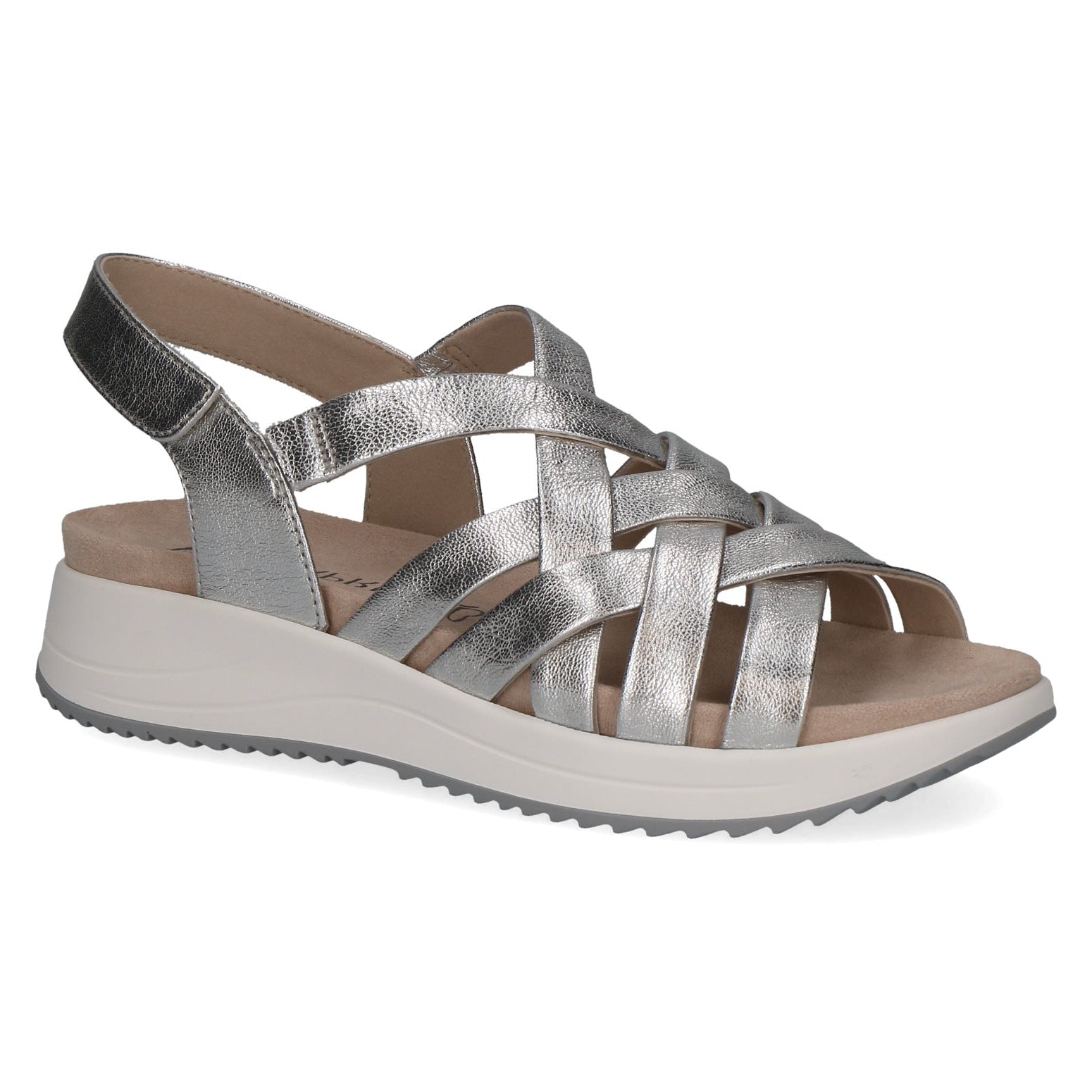 Caprice 28708 Sandals-Silver G