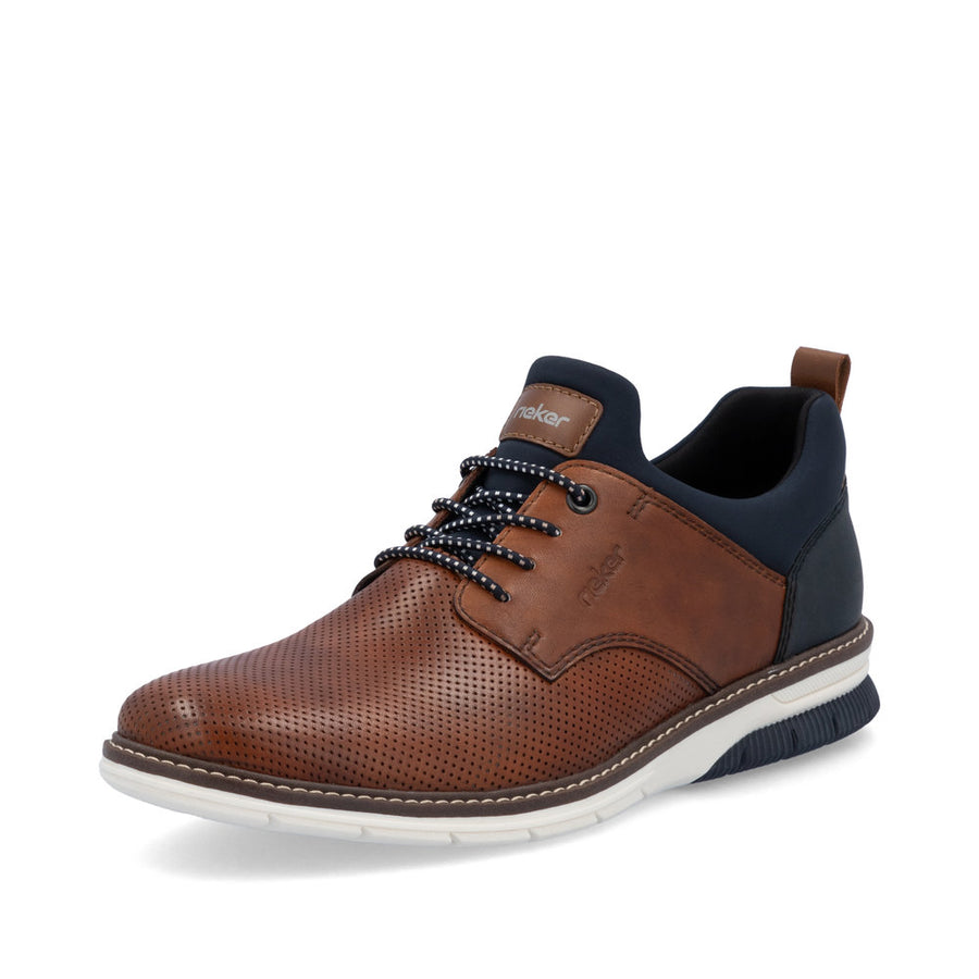 Rieker 14450-22 Mens Shoes-Tan