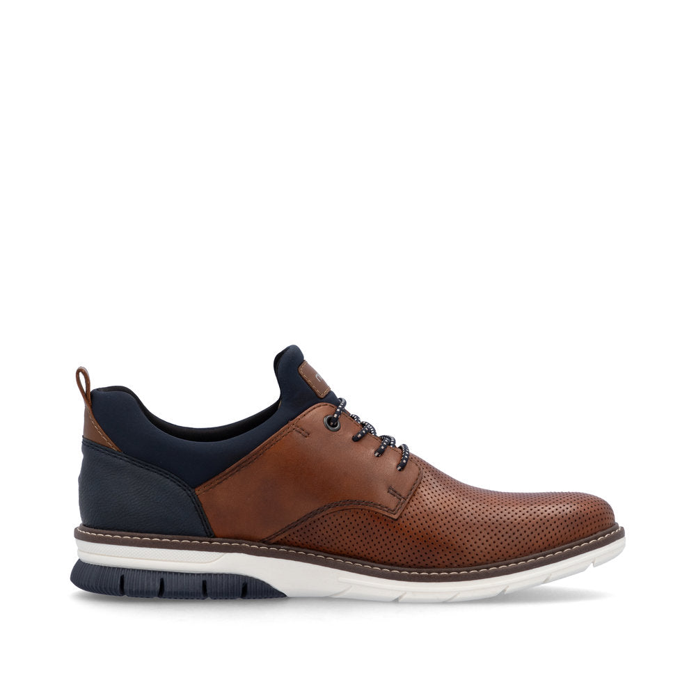 Rieker 14450-22 Mens Shoes-Tan