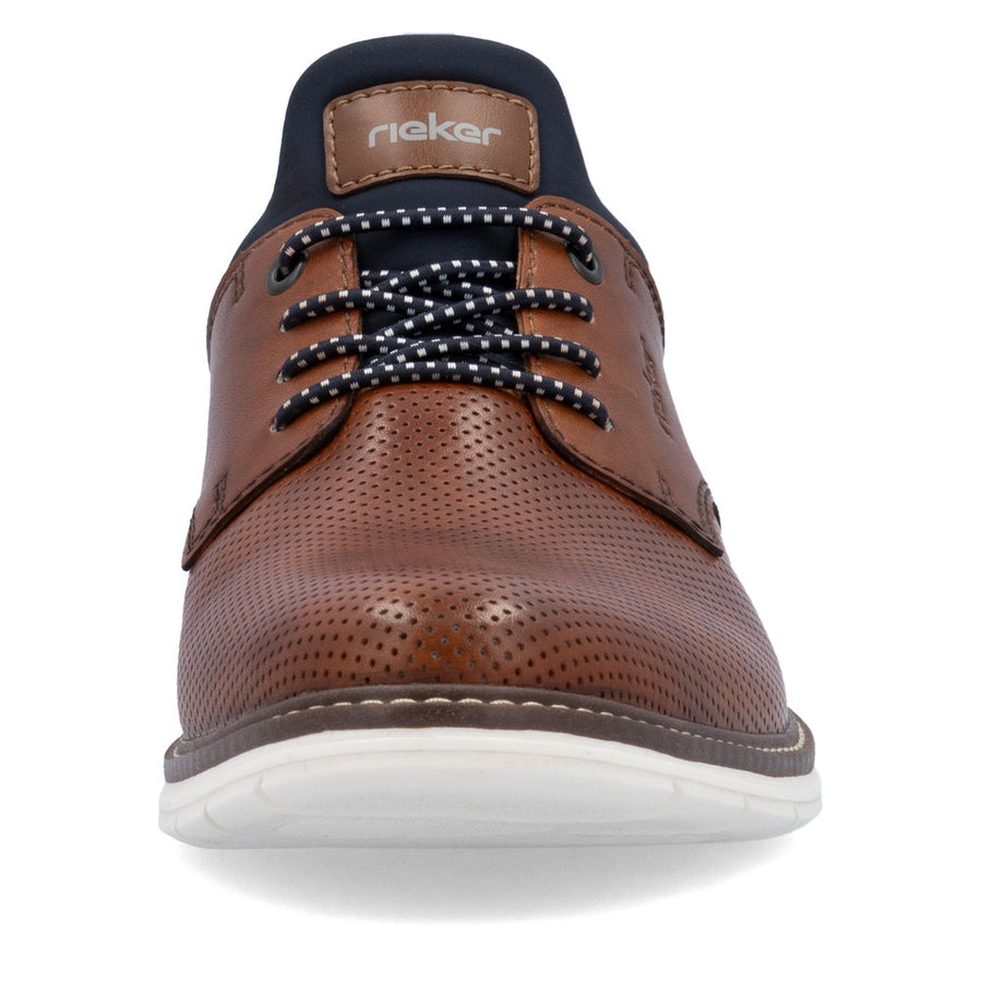 Rieker 14450-22 Mens Shoes-Tan
