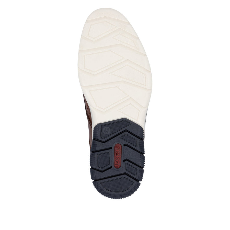 Rieker 14450-22 Mens Shoes-Tan