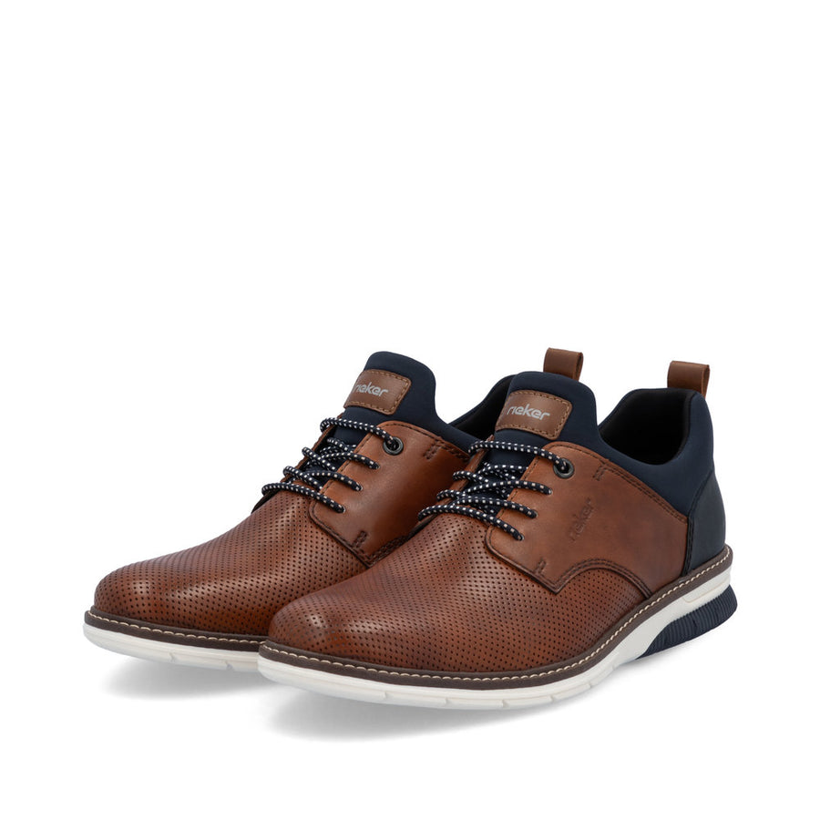 Rieker 14450-22 Mens Shoes-Tan