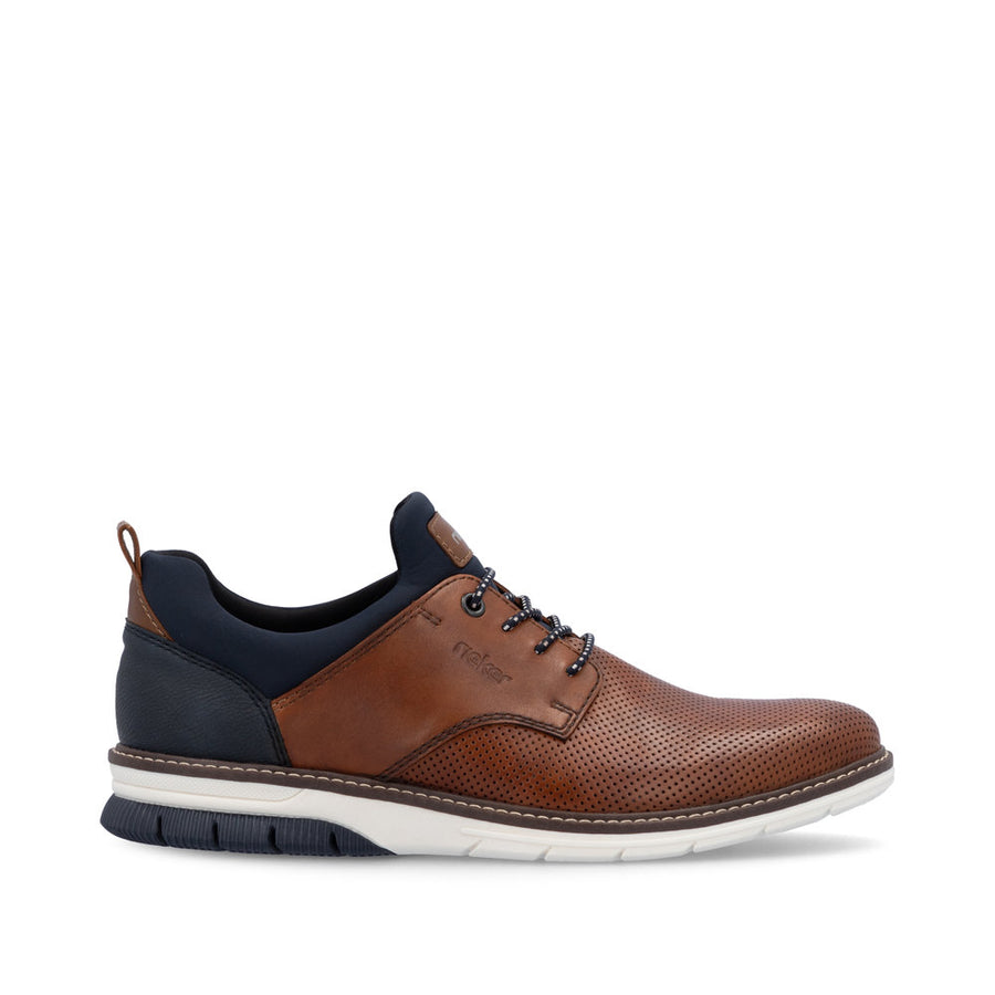 Rieker 14450-22 Mens Shoes-Tan
