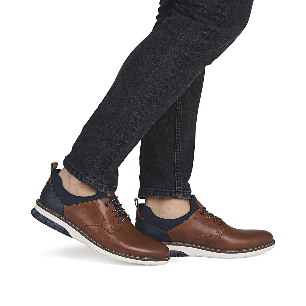 Rieker 14454-22 Men's Shoe-Tan