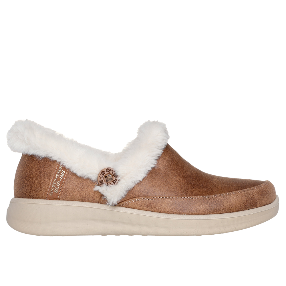 Skechers 168114 Ladies Slipper-Chestnut