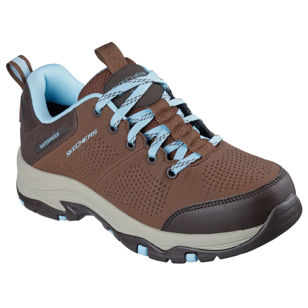 Skechers 180119 Ladies Trainer-Chocolate