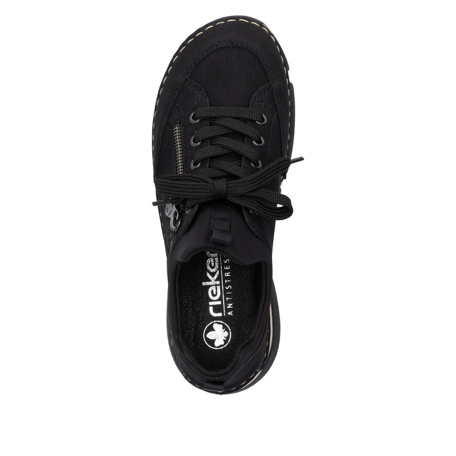 Rieker 45973-00 Ladies' Shoes-Black