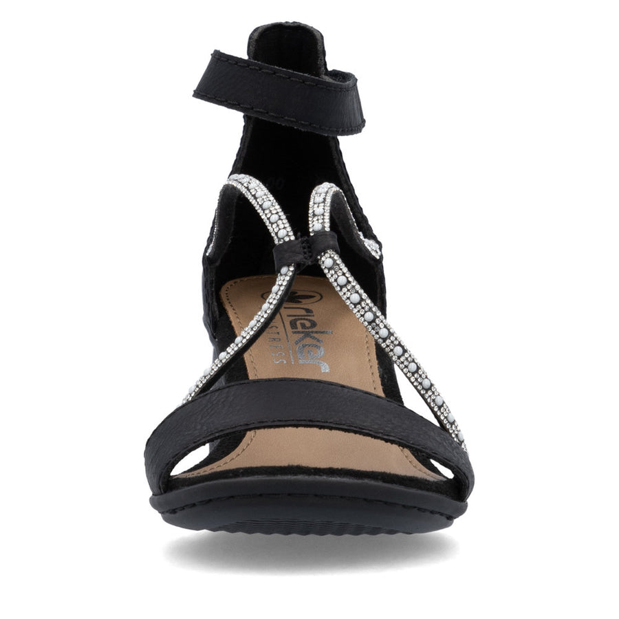 Rieker 64654-00 Sandals-Black