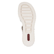 Rieker 69158-60 Wedge Sandals-Beige
