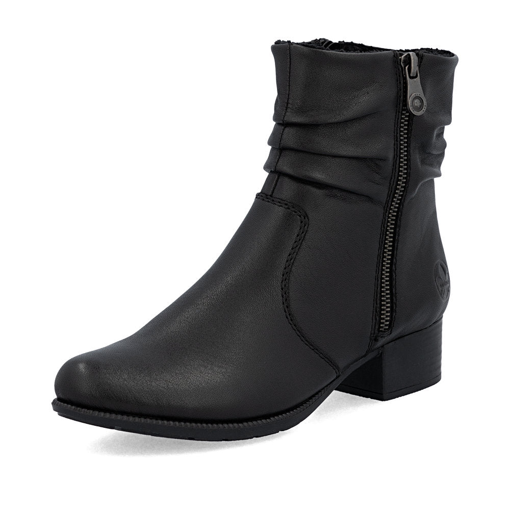 Rieker 78656 Ankle Boot-Black