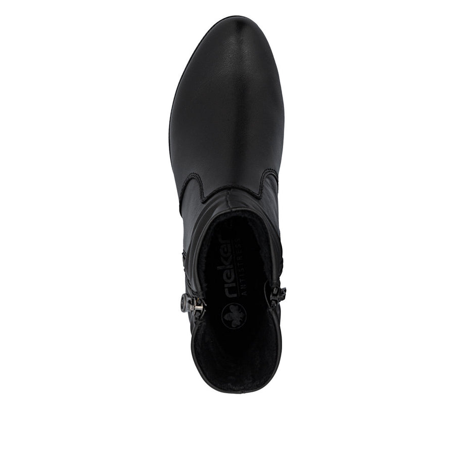 Rieker 78656 Ankle Boot-Black