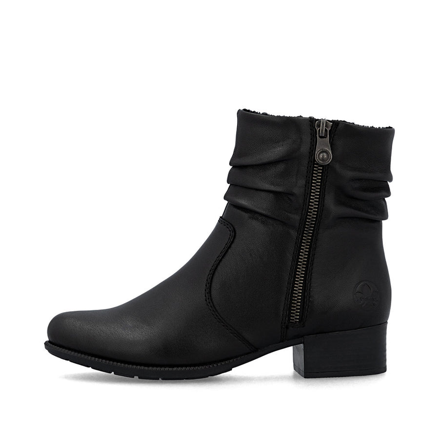 Rieker 78656 Ankle Boot-Black