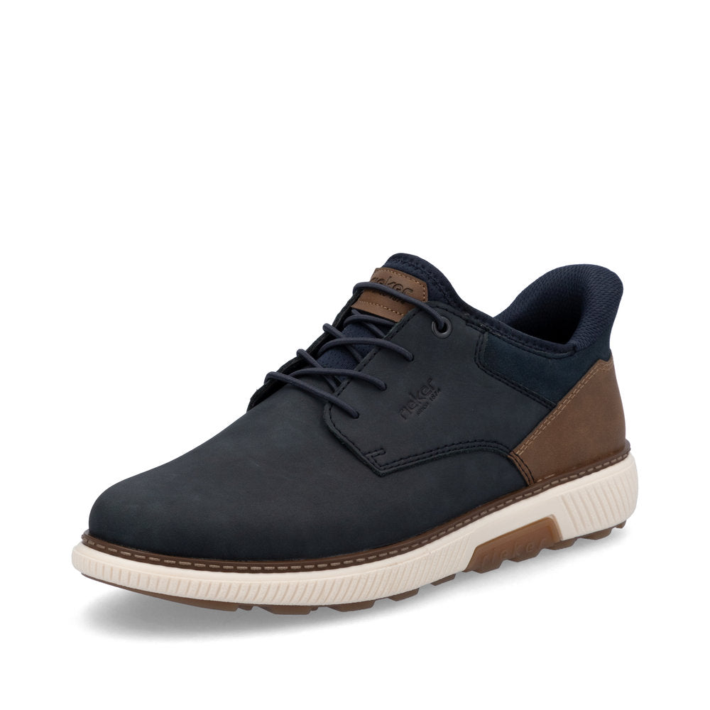 Rieker B3357 Mens Shoes-Navy