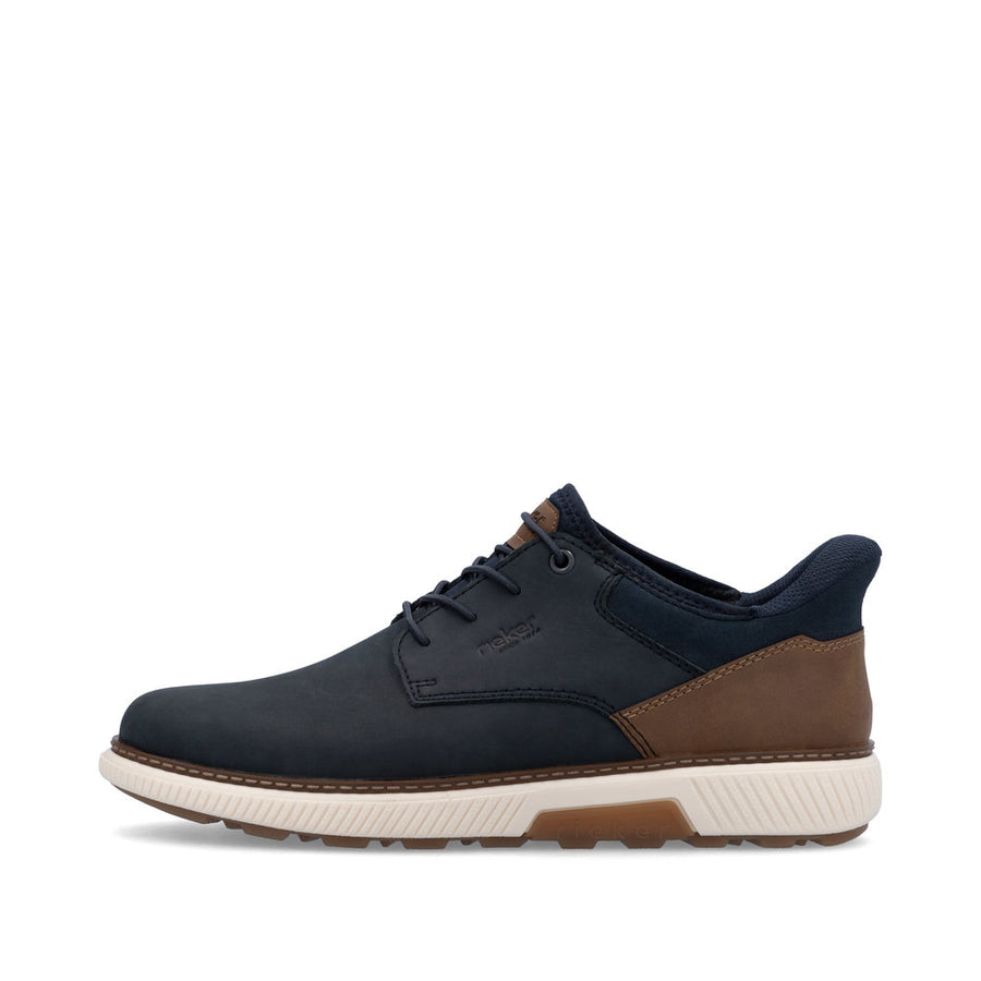 Rieker B3357 Mens Shoes-Navy