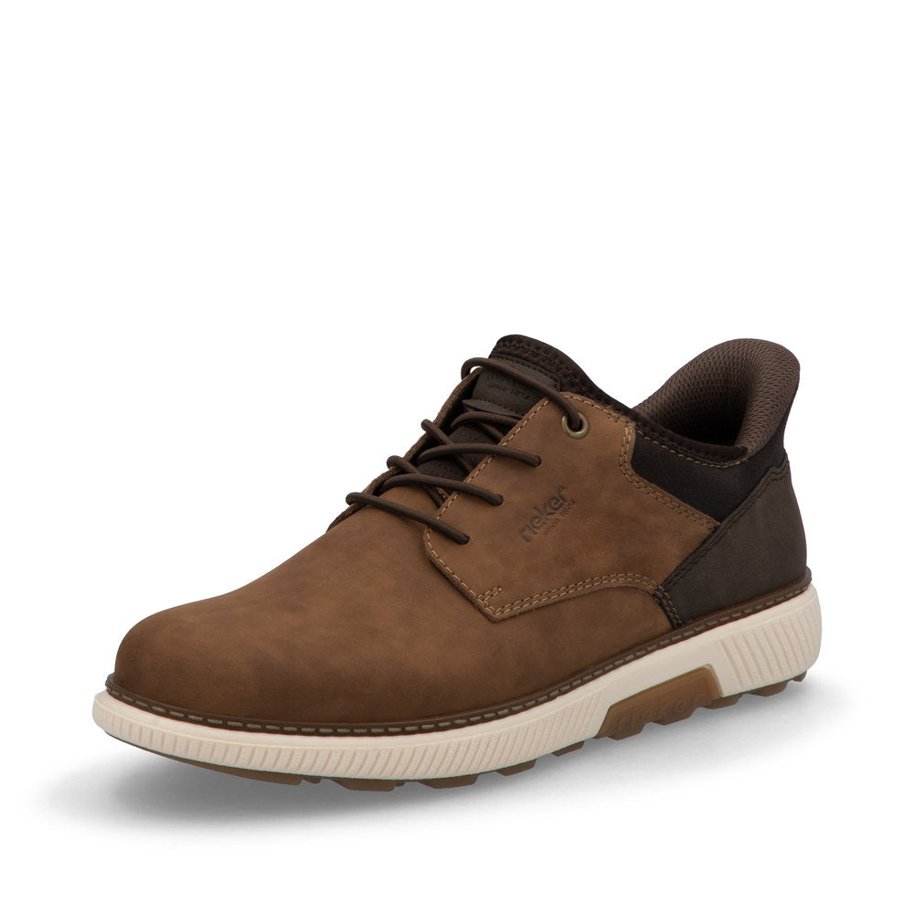 Rieker B3357 Mens Shoes-Tan
