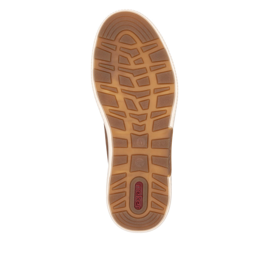 Rieker B3357 Mens Shoes-Tan