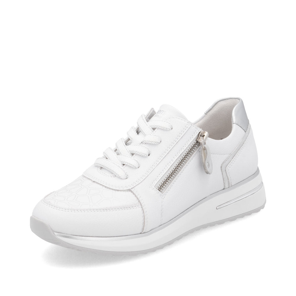 Remonte D1G10-80 Sneakers-White/Silver