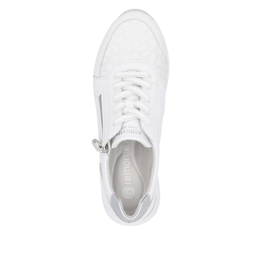 Remonte D1G10-80 Sneakers-White/Silver
