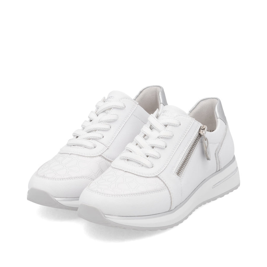 Remonte D1G10-80 Sneakers-White/Silver