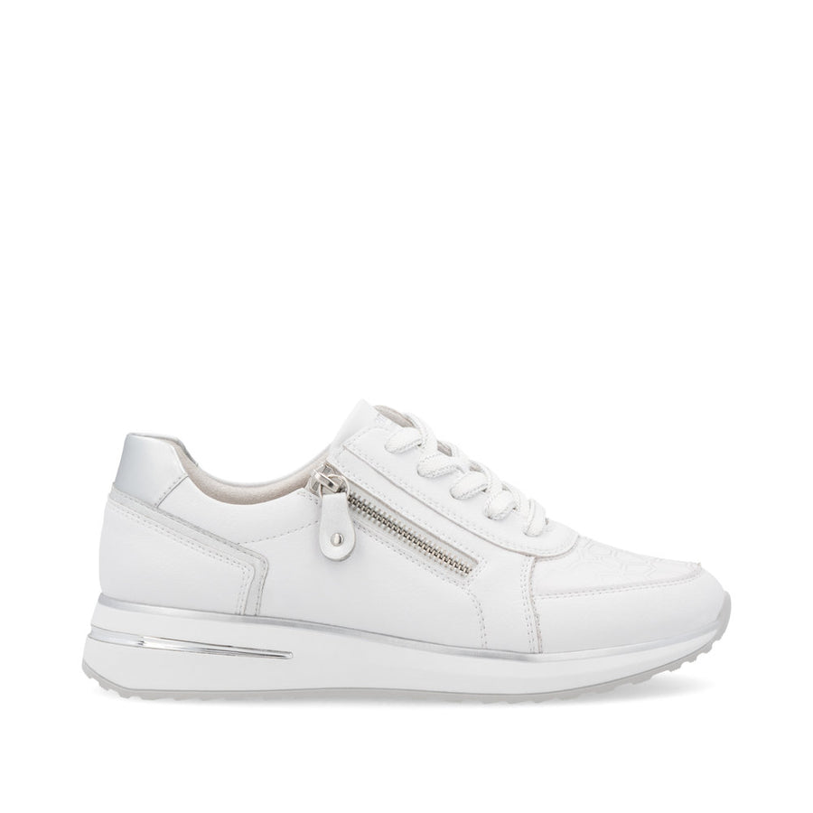 Remonte D1G10-80 Sneakers-White/Silver