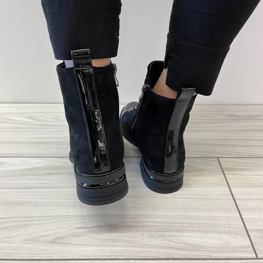 Redz D6415 Ankle Boot-BLACK