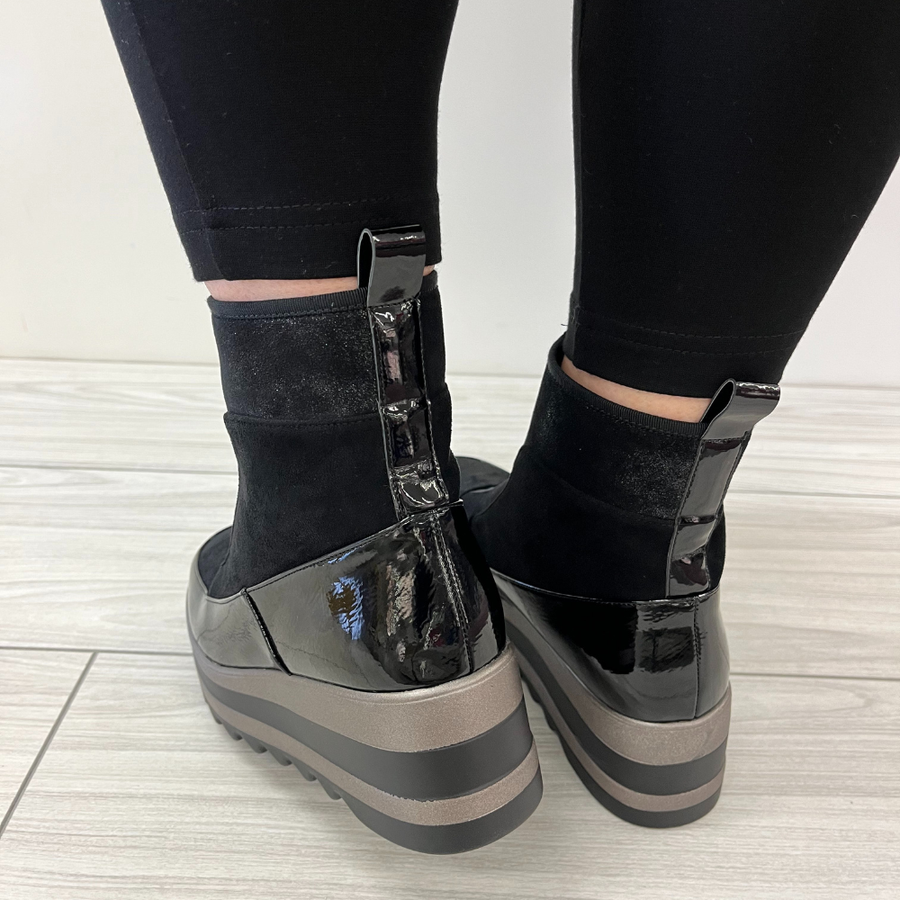 Redz F2370 Ankle Boot-BLACK