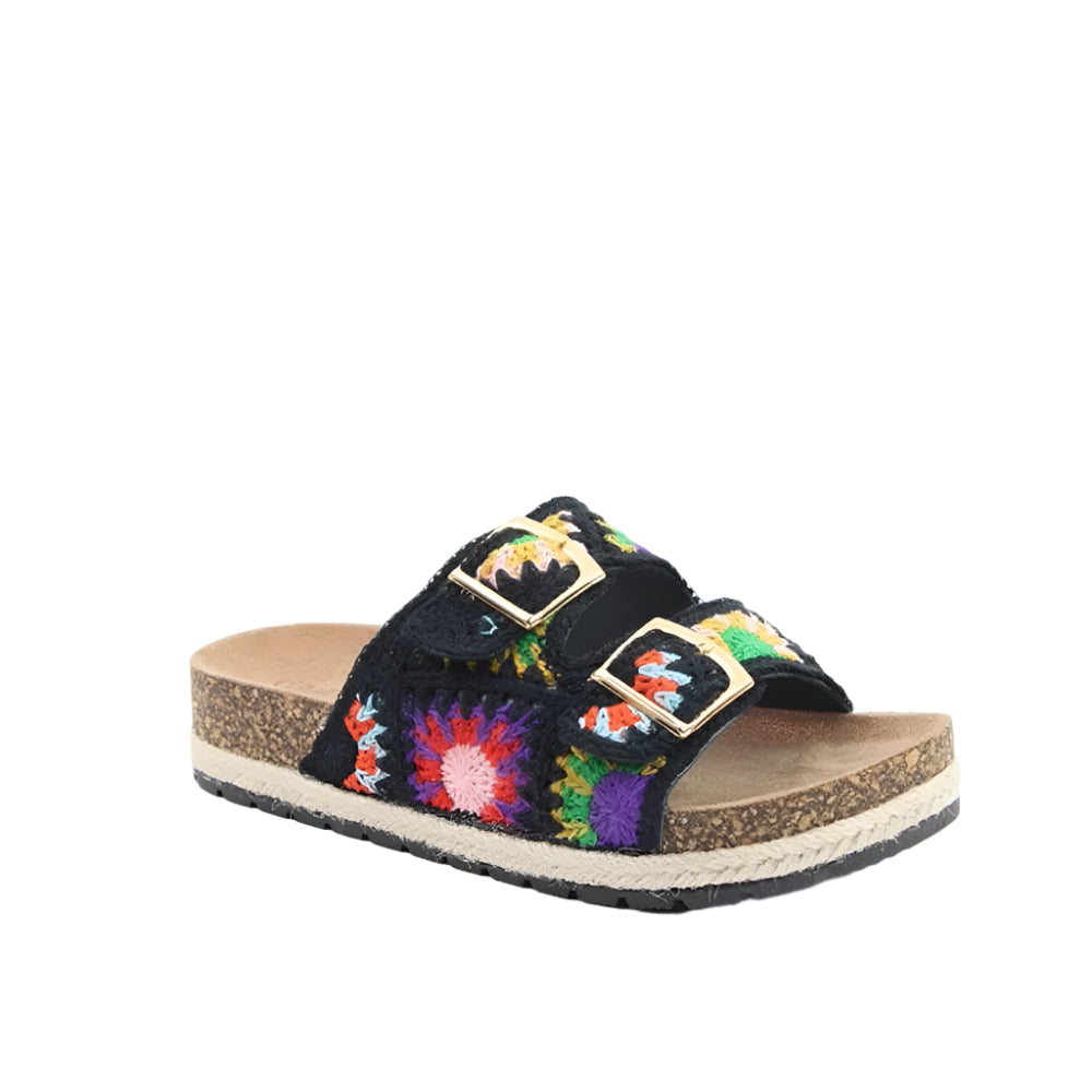 Heavenly Feet Hyde Mules-Black