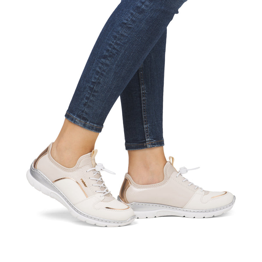 Rieker L3294-80 Trainers-Off White