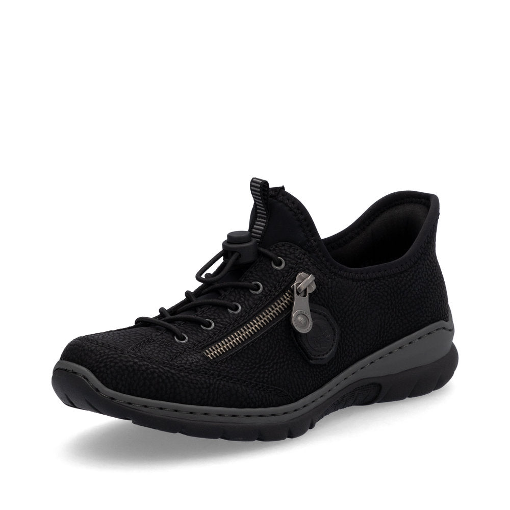 Rieker L32F1-00 Ladies Sneaker-Black