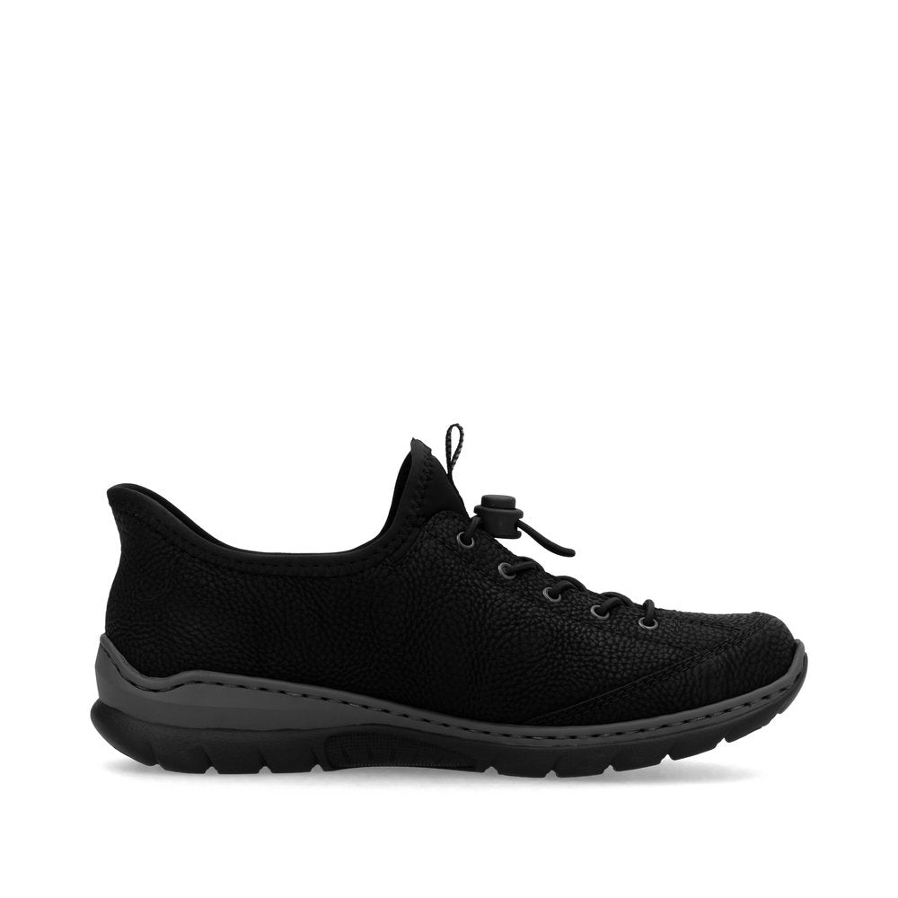 Rieker L32F1-00 Ladies Sneaker-Black