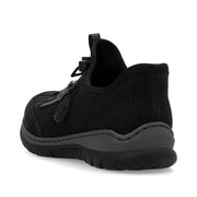 Rieker L32F1-00 Ladies Sneaker-Black