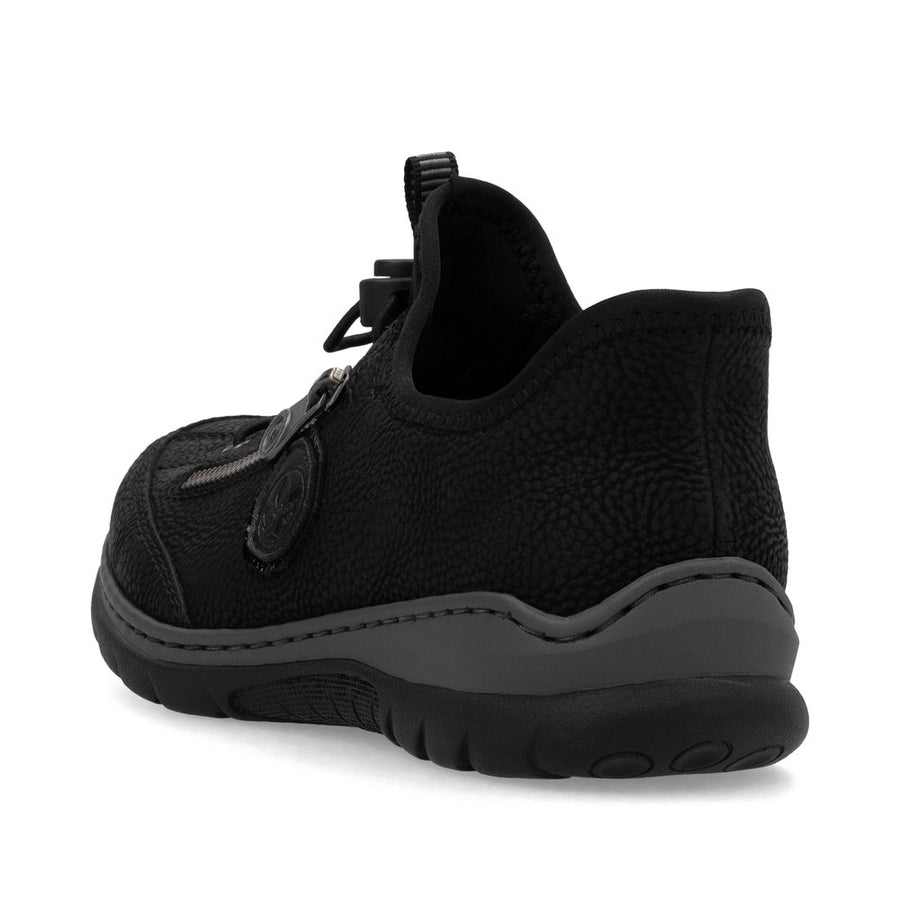 Rieker L32F1-00 Ladies Sneaker-Black