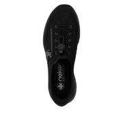 Rieker L32F1-00 Ladies Sneaker-Black