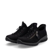 Rieker L32F1-00 Ladies Sneaker-Black