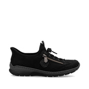 Rieker L32F1-00 Ladies Sneaker-Black