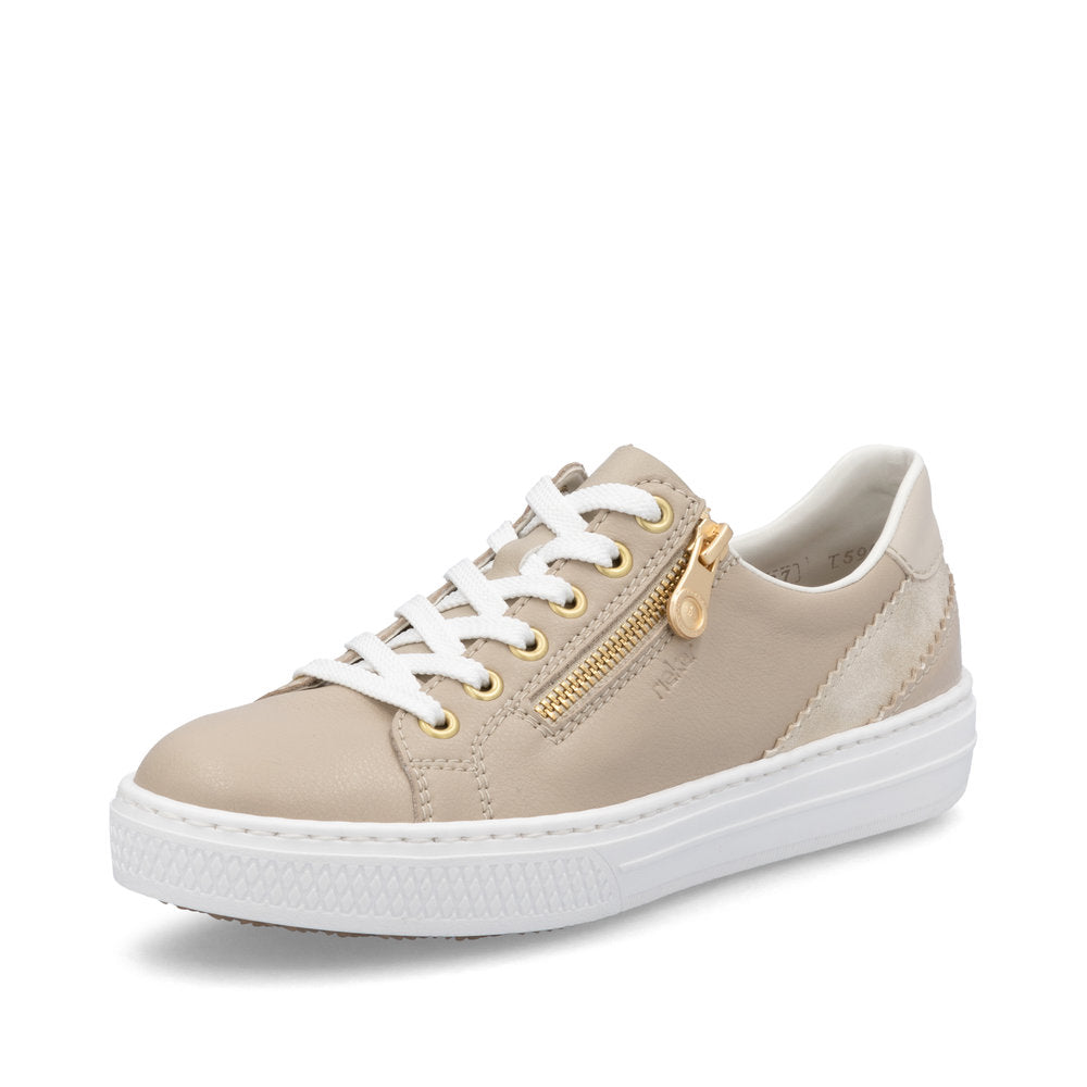 Rieker L5900-62 Ladies Sneaker-Beige