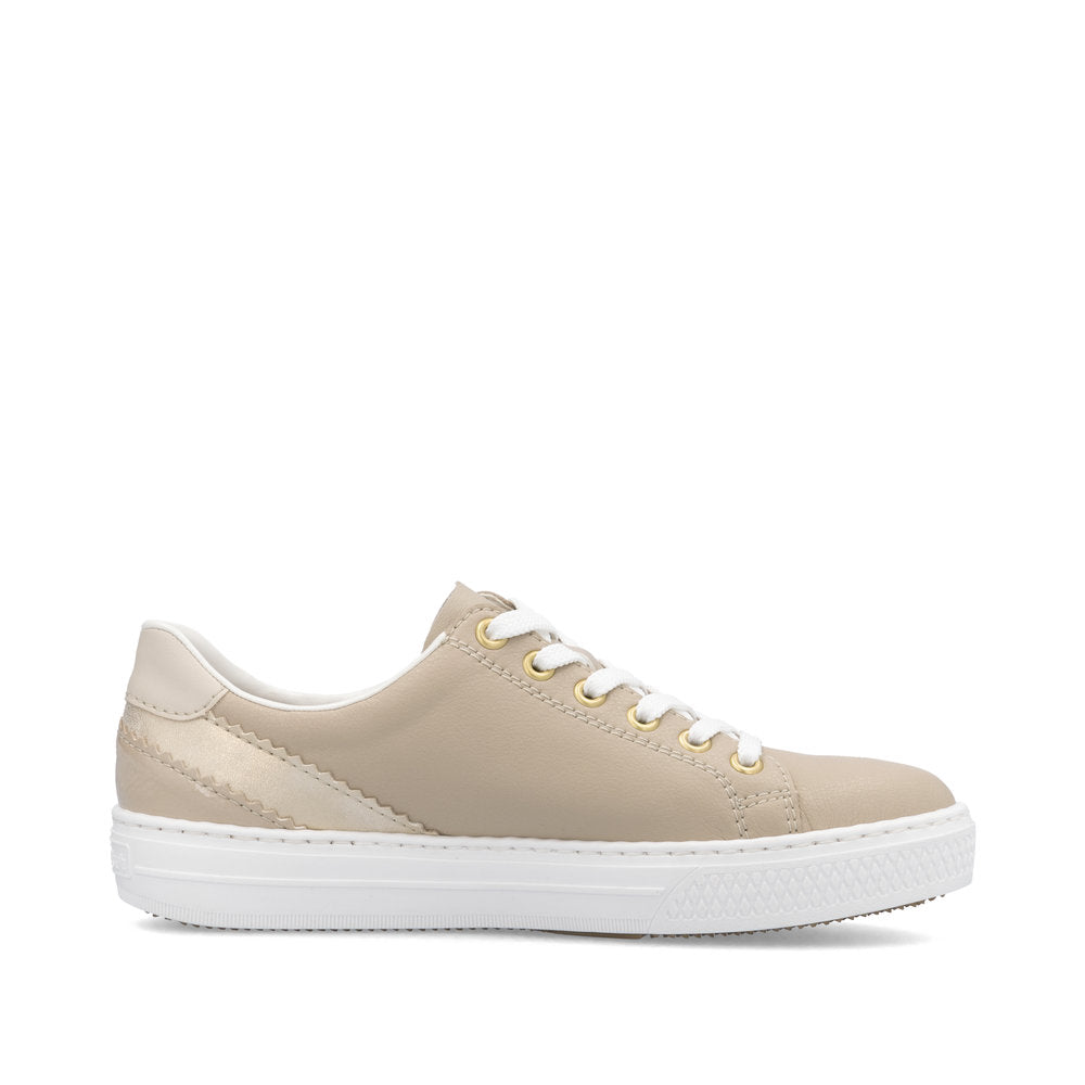 Rieker L5900-62 Ladies Sneaker-Beige