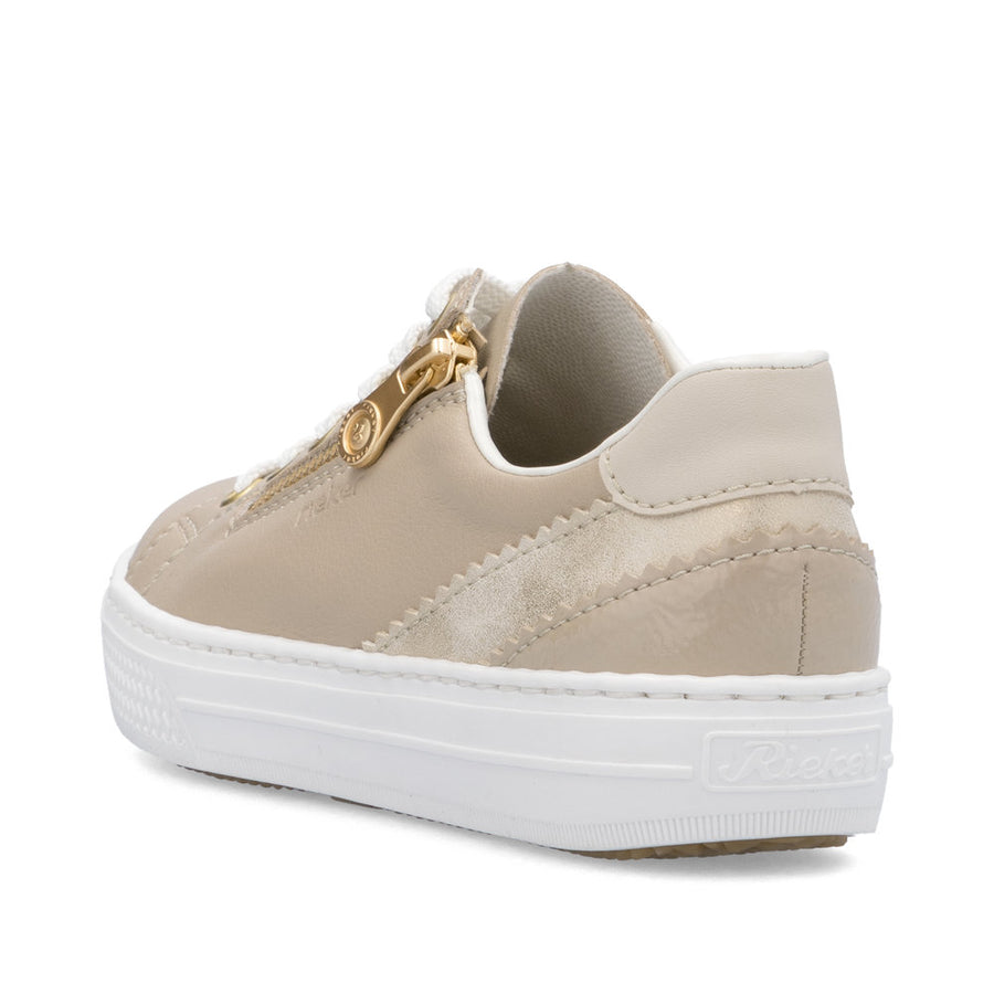 Rieker L5900-62 Ladies Sneaker-Beige