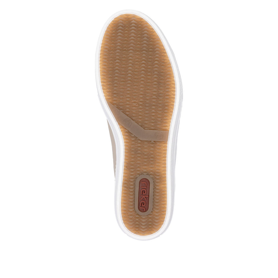 Rieker L5900-62 Ladies Sneaker-Beige