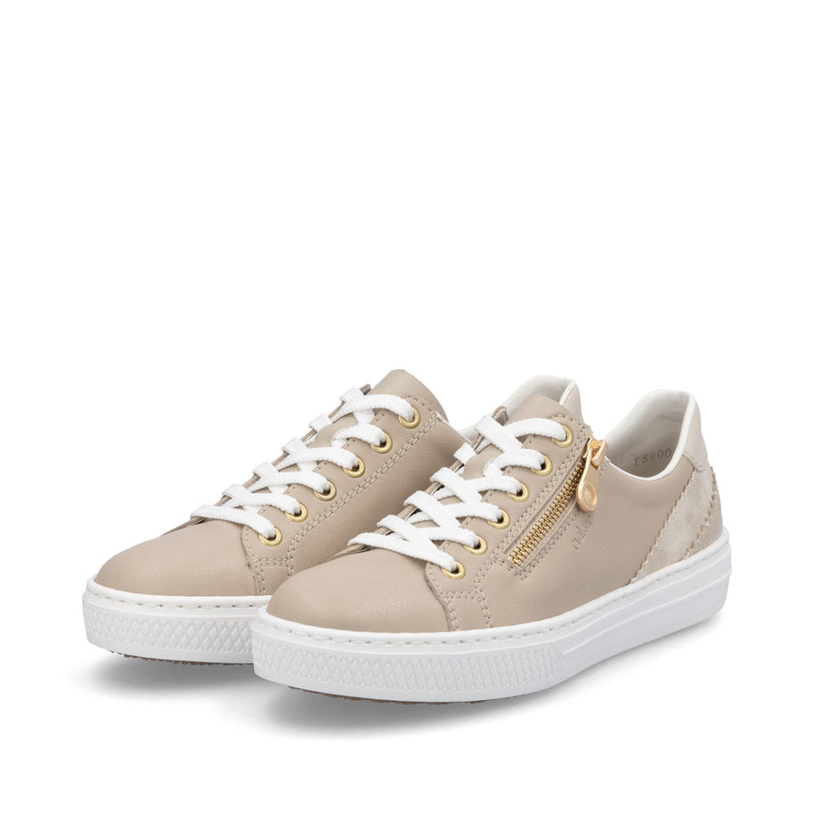Rieker L5900-62 Ladies Sneaker-Beige