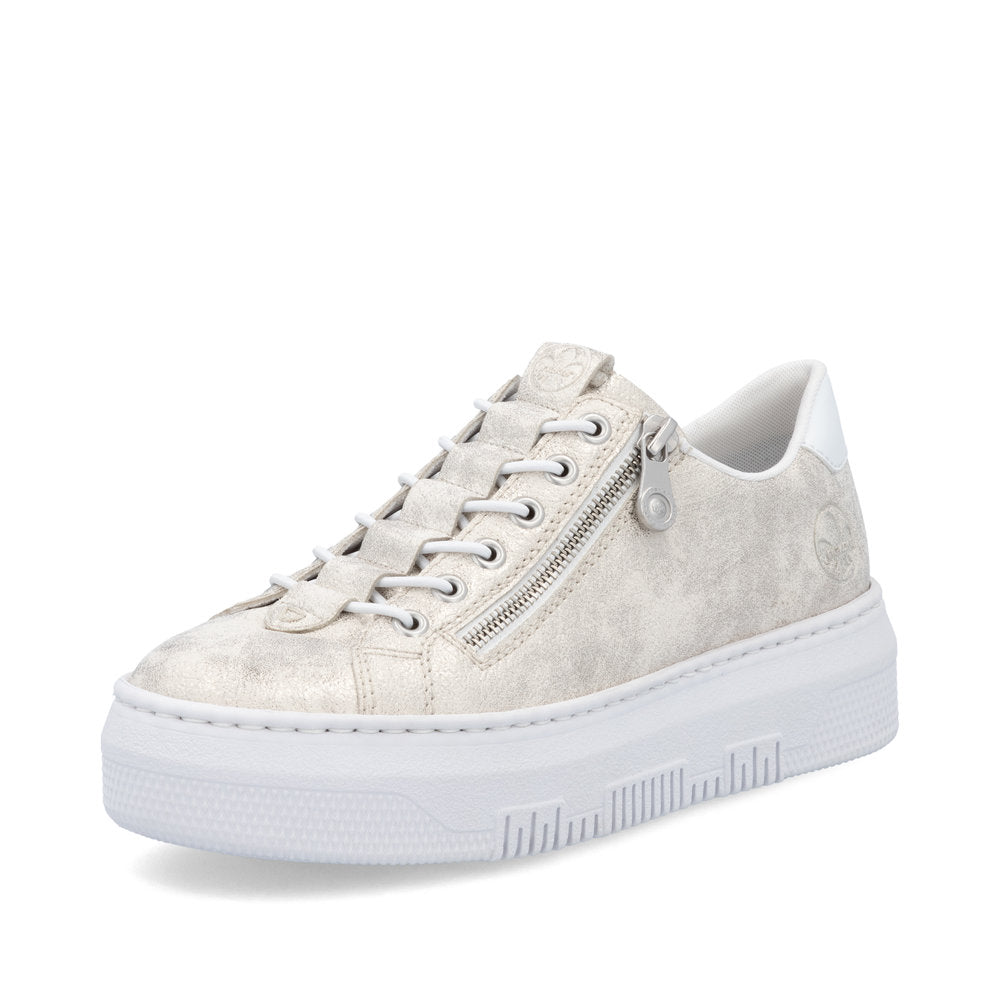 Rieker M1953-60 Trainers-Beige/Gold