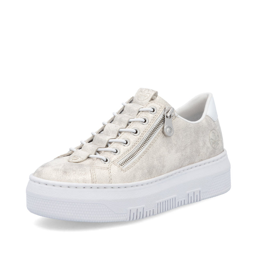 Rieker M1953-60 Trainers-Beige/Gold