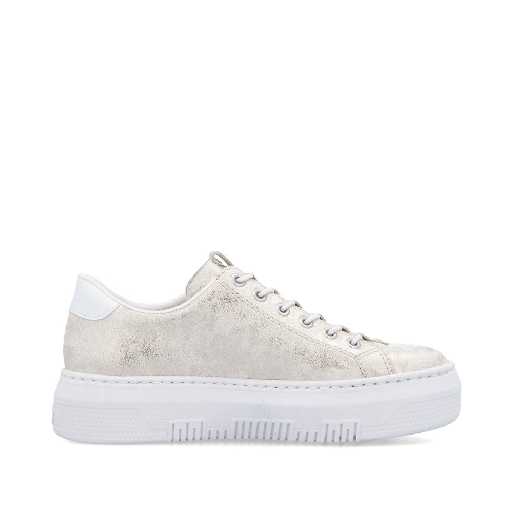 Rieker M1953-60 Trainers-Beige/Gold