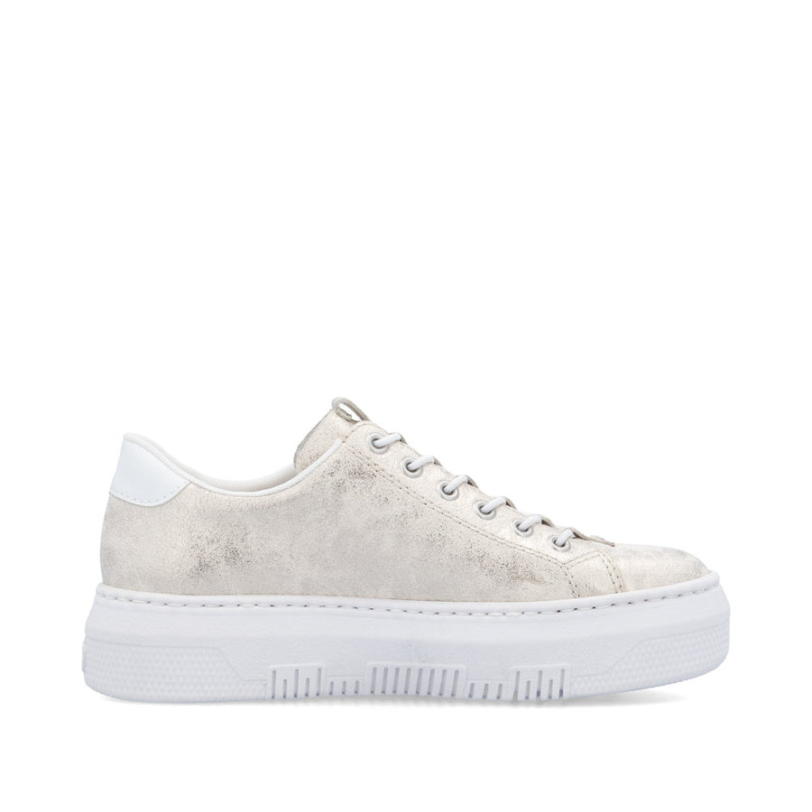 Rieker M1953-60 Trainers-Beige/Gold