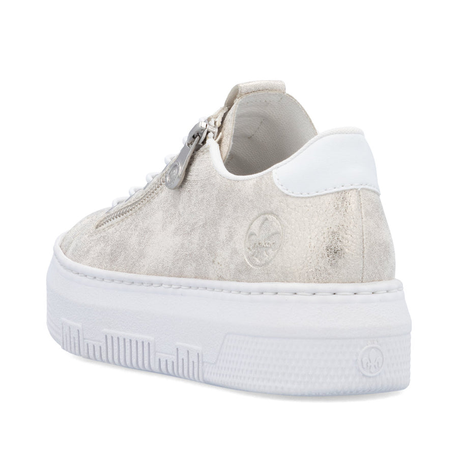 Rieker M1953-60 Trainers-Beige/Gold