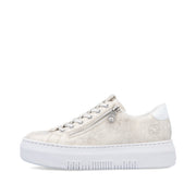 Rieker M1953-60 Trainers-Beige/Gold