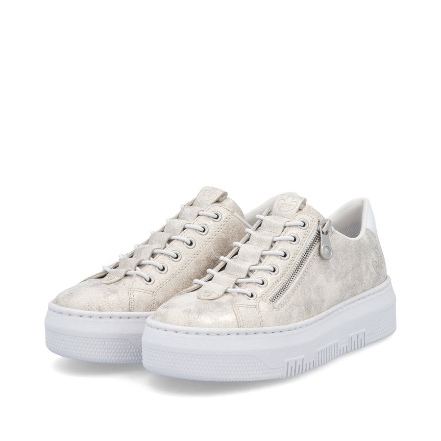 Rieker M1953-60 Trainers-Beige/Gold