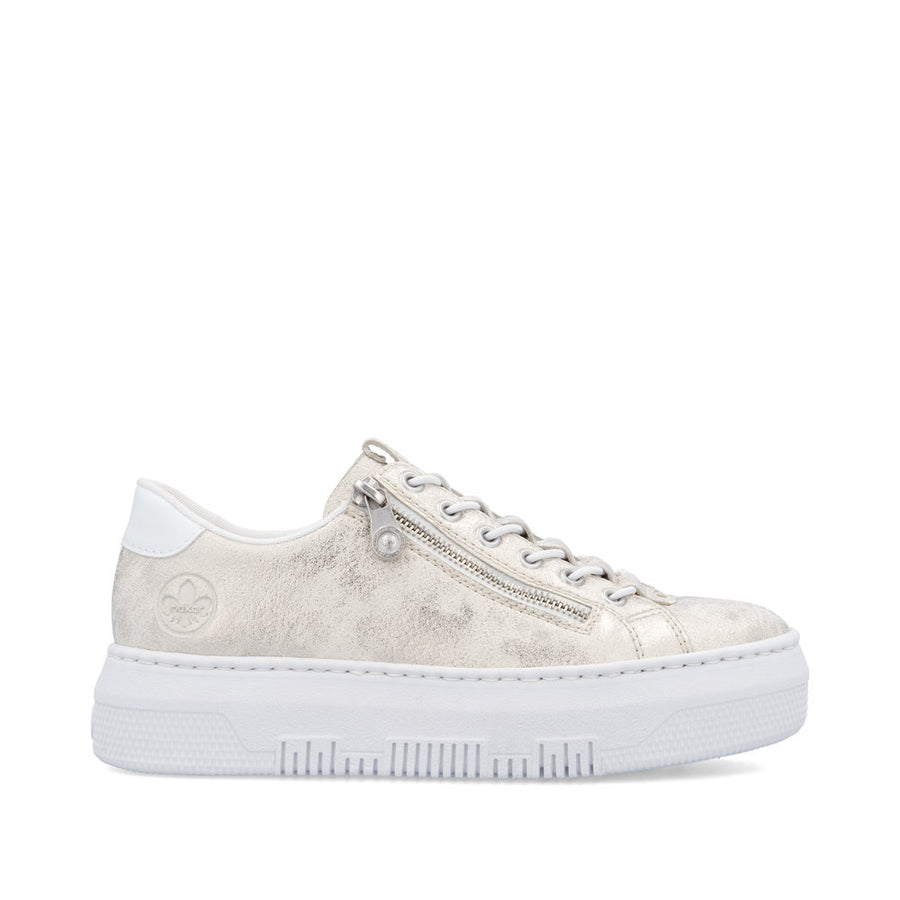 Rieker M1953-60 Trainers-Beige/Gold