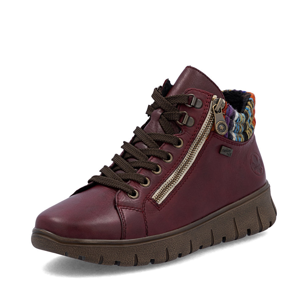 Rieker N1305 Ankle Boots-Burg Multi